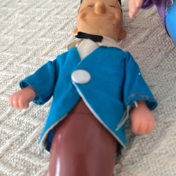 Vintage Laurel and Hardy R. Dakin & Co Dolls Figures Comedians.  8 Inch - Picture 5 of 9